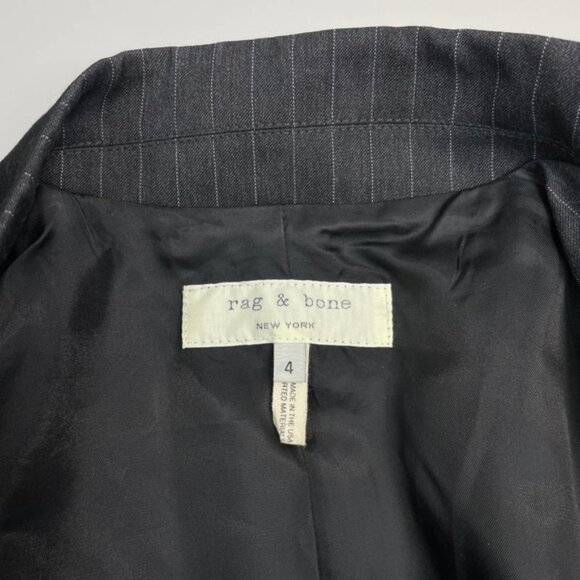 RAG & BONE 100% Wool Blazer Sz 4 - Picture 4 of 8